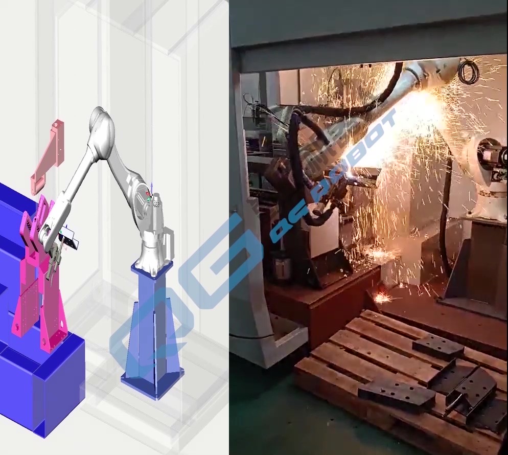 機器人工字鋼型材加工